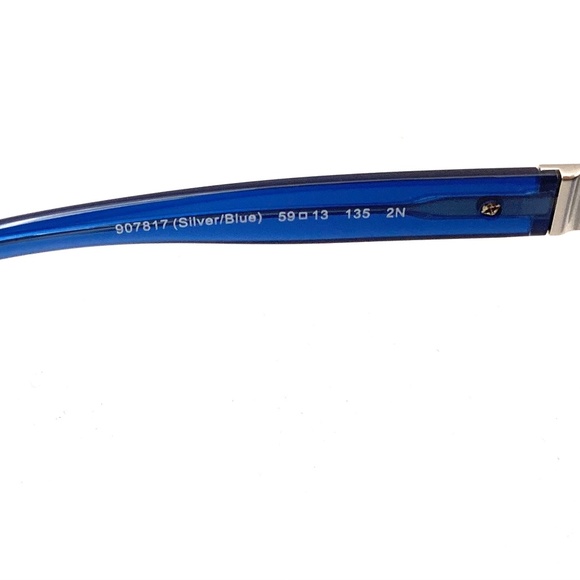 Coach Sunglasses Christina Silver Blue 907187  w/case main image 6